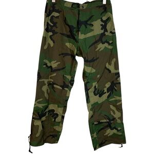 Vintage Camouflage Pants Military